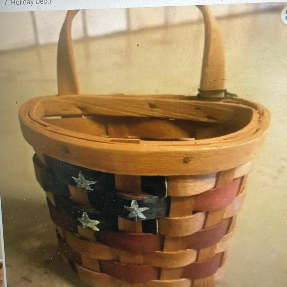 Mini Yankee Doodle Patriotic Basket